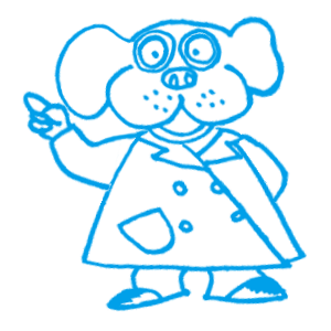 イラスト ワン博士